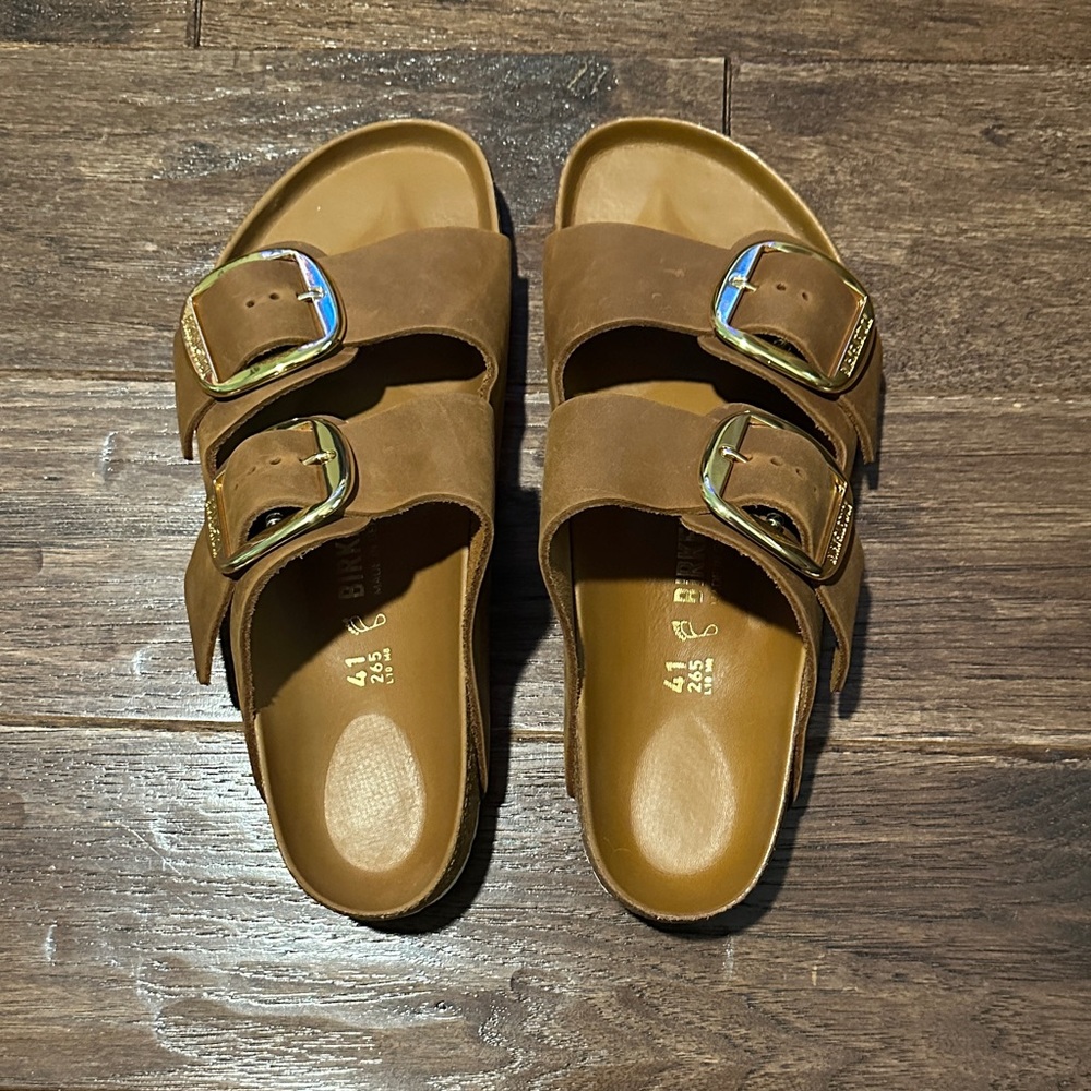 Birkenstock Arizona Big Buckle Sandals.  NIB.